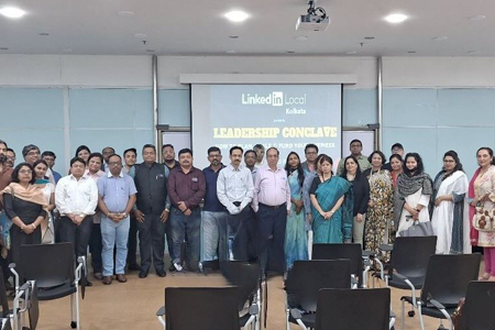 The Leadership Conclave hosted by Linkedin Local Kolkata