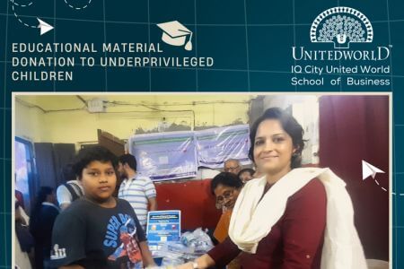 Educational Material Donation to Underprivileged Children